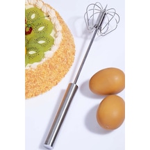 Çelik Basmalı Otomatik Çırpıcı Yumurta Sos Karıştırıcı Çelik Diğer