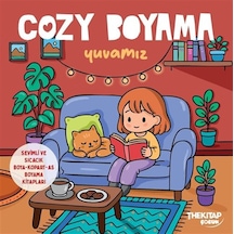 Cozy Boyama / Yuvamız Boya - Kopart - As Boyama Kitapları