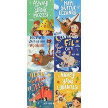 Timaş Çocuk Naneyi Yedik Lokantası - Ayvayı Yedik Müzesi - Uzaya Giden Tren Mert Arık 6 Kitap Set