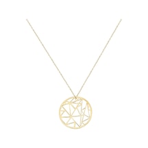 Glorria Altın Geometrik Kolye N11.28462