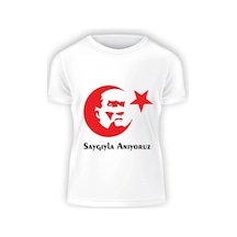 10 Kasım Atatürk Tişörtü (550011914) Beyaz