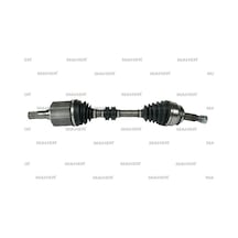 MAHER 18317 Aks Komple Ön Qashqai 14= Sol 1.6DCI M-T 672Mm