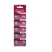 Tianqiu AG2 LR726/396 Alkalin Düğme Pil 10'lu