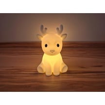 Sevimli Ren Geyiği Tealight Mumluk Yılbaşı Dekoratif Mum Tutucu Diğer