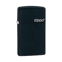Zippo Black Matte Slim Çakmak Zippo Black Matte Slim Çakmak