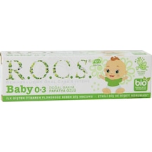 Rocs Baby 0-3 Yaş Papatya Özlü Florürsüz Bebek Diş Macunu - 45 G Rocs Baby 0-3 Yaş Papatya Özlü Florürsüz Bebek Diş Macunu - 45 G