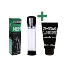 Hızlı Express Usb Şarjlı Tam Otomatik Penis Vakum Pompası + Penis Kremi 50 Ml