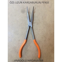 Özs Uzun Kargaburun Pense Eğri Uçlu 280 Mm Kargaburnu