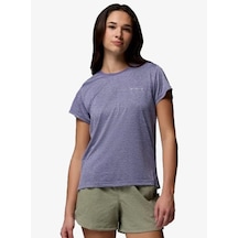 Columbia Al3349 Bluevista Hill Short Sleeve Crew Kadın T-shirt 2119301-348 Mor