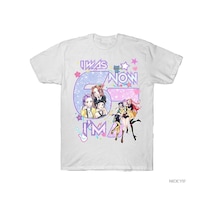 Flood Of Style Ben 6'tım Şimdi 7'im T-shirt Erkekler Kadınlar İçin %100 Pamuklu Tişörtler Kısa Kollu Üstler Beyaz