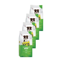 King Biftekli Yetişkin Köpek Maması 4 X 7 Kg