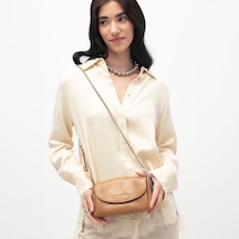 Sisley Camel Omuz Çantası Kadın Sly 360 Sısley
