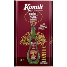 Komili Lezzetlik Meyvemsi Natürel Sızma Zeytinyağı 3 L