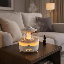 Yağmur Damlası Aroma Difüzörü - Hava Nemlendirici Ve Dekoratif