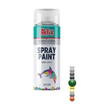 Akfix Sprey Boya Parlak Yeşil RAL6001 400Ml / 300Gr