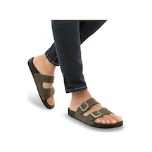 Muya Nova Anatomik Dört Mevsim Erkek Terlik Haki 44 Haki