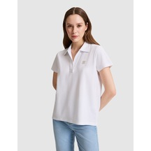 Pierre Cardin Kadın Beyaz Tişört 50326890-vr013