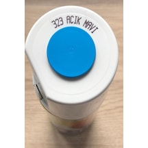 Açık Mavi 323 Alüminyum-ahşap-plastik-demir-metal-sprey Boyama 400 Ml