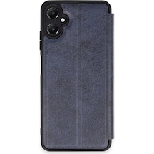 Samsung Uyumlu Galaxy A05 Kılıf Flip Cover Lacivert/