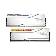Gskıll 64gb 2x 32gb Ddr5 6000mhz Cl32 Rgb Dual Kıt Pc Ram Trıdent Z5 Royal Neo F5-6000j2636h32gx2-tr5ns