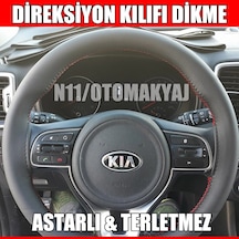 Kia Cerato 2010-2016 Oto Direksiyon Kılıfı Dikme