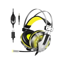 Eksa E800 Gaming Kulaklık Oyuncu Kulaklığı Led Işıklı 3.5 mm & Çıkarılabilir Mikrofon ZORE-257910