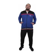 Moc Grande Mocgrande Erkek Büyük Beden Eşofman Takım Always Tk716 Sıyah-Sıyah Siyah