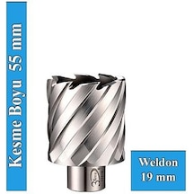 3Keego 37 x 55 mm HSS Manyetik Matkap Ucu SHC55