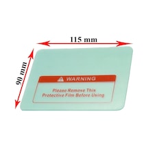 Otomatik Kararan Maske Koruma Camı Dış 90 X 115 X 1 Mm