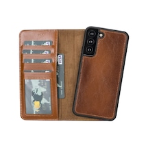 Samsung Galaxy S22 Plus Uyumlu Deri Cüzdanlı Kılıf Mwwn Rst2ef 091 Sıyah