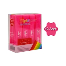 Gen-of Fosforlu Kalem Neon Ln-1029 Pembe 12 Adet Pembe