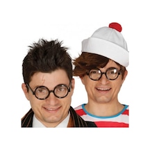 Siyah Çerçeveli Numarasız Camlı Öğrenci Şaka Gözlüğü 1 - Adet