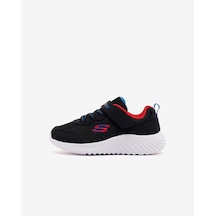 Skechers Bounder Techrox Küçük Erkek Çocuk Siyah Spor Ayakkabı 403906n Blk