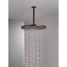 52158-rb25 Tek Ayarlı Metal Yağmur Kanalı Duş Başlığı, Venedik Bronzu 6998