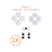 Ps4 V1 Jds 001 011 Kollar İle Uyumlu İç Lastik Takımı 2 Adet