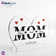 Pleksi Masa Üstü Mom 2 Siyah