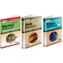 Aydın 2025 Tyt Fizik + Kimya + Biyoloji Deneme Seti 3 Kitap