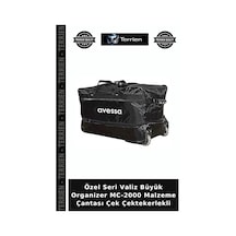 Özel Seri Valiz Büyük Organizer Mc-2000 Malzeme Çantası Çek Çektekerlekli