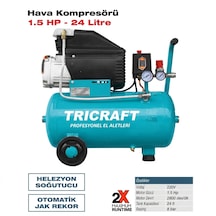 Trıcraft Hava Kompresörü 1,5 Hp 24 Litre 5150