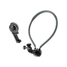 Gopro İçin Manyetik Boyun Montajlı Kolye Tutucu, Pov Selfie Kolye Tutucu Kordon Gövde Askısı Gopro Hero 12/11/10/9/8/7 Siyah, Djı Action 4/3/2, Insta 360 X4/x3 Ve Daha Fazlası İle Uyumlu Beyaz