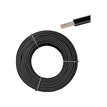 6 MM Solar Kablo 1 Metre (Siyah)