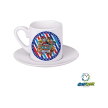 Paw Patrol Türk Kahvesi Fincanı 0155 Beyaz