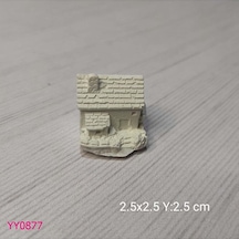 Yy0877 Minyatür Kulübe Silikon Kalıp