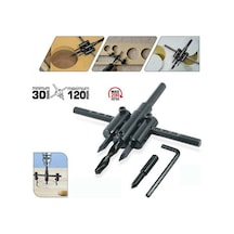 Ayarlı Delme Panç Seti 30-120 Mm Her Matkaba Uyumlu 1 Set