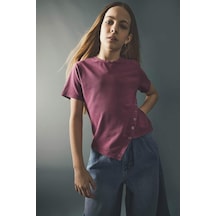 Defacto Penye Tişört Kız Çocuk H1082a826smpn10 Pembe-pn10