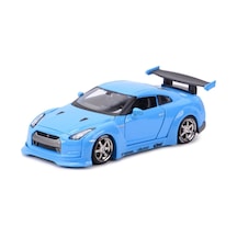 1:24 Ölçekli Nissan Gt-r Mavi Model Araba