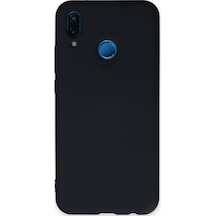 Flzdgnkr Newface Huawei P20 Lite Kılıf Nano İçi Kadife Silikon - Lacivert
