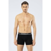 Cacharel Erkek Likralı Boxer Siyah 001