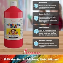 Kırmızı Parmak Boyası 1000 Gr