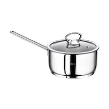 Oms Mini Tek Kulplu Tencere Sosluk 12x8 Cm Gümüş